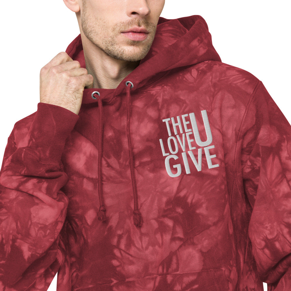 TheLoveUGive Tie-Dye Hoodie