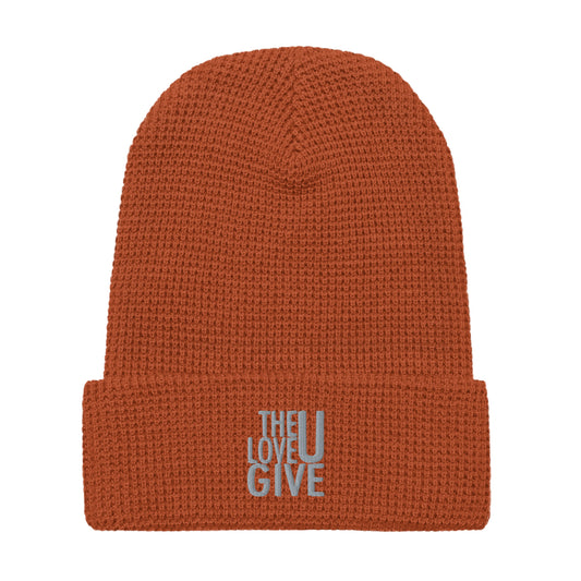 The Love U Give Waffle beanie